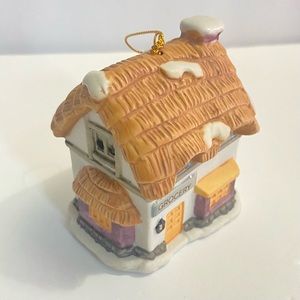 Christmas Village Grocery Store Bell Ornament J.S.N.Y Philippines